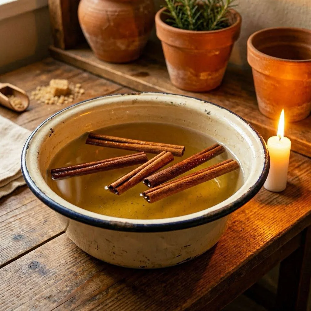 Banho: Banho de Canela