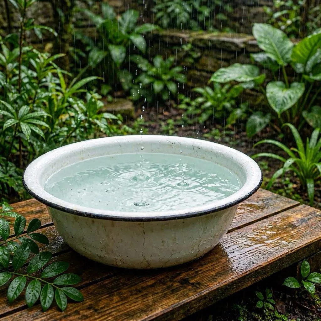 Banho: Banho de Chuva