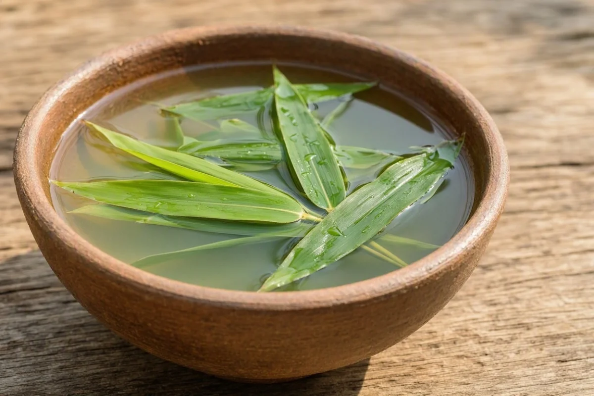 Banho: Banho de Folha de Bambu