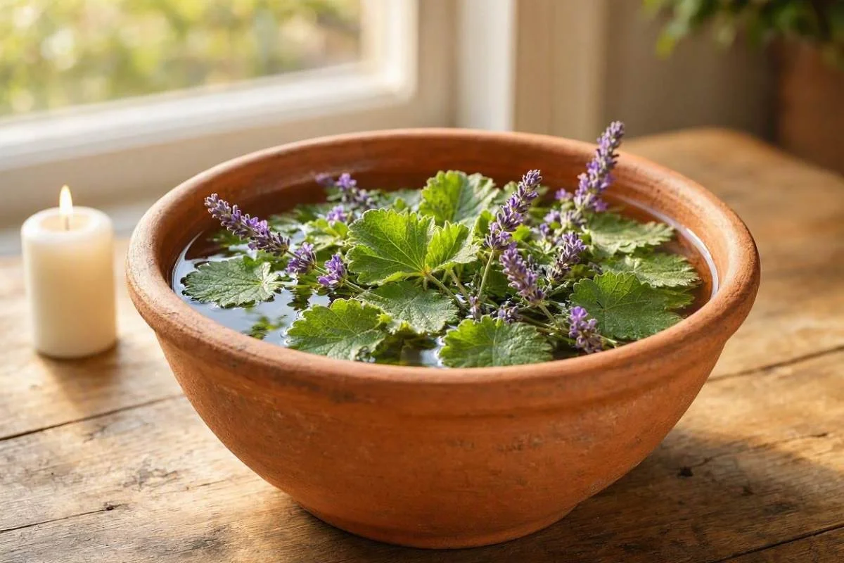 Banho: Banho de Malva