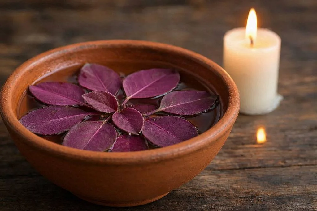 Banho: Banho de Pinhão-Roxo