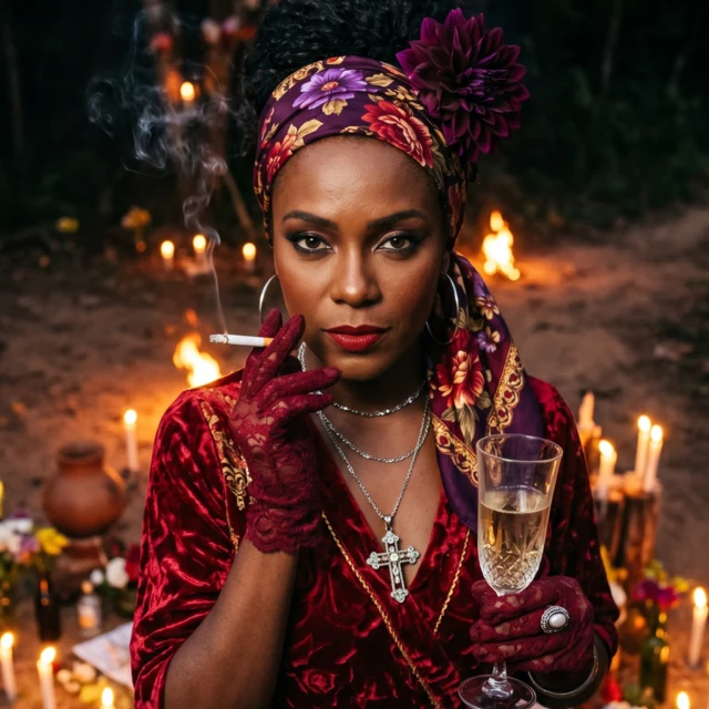 Avatar de Pombagira Rosa da Noite