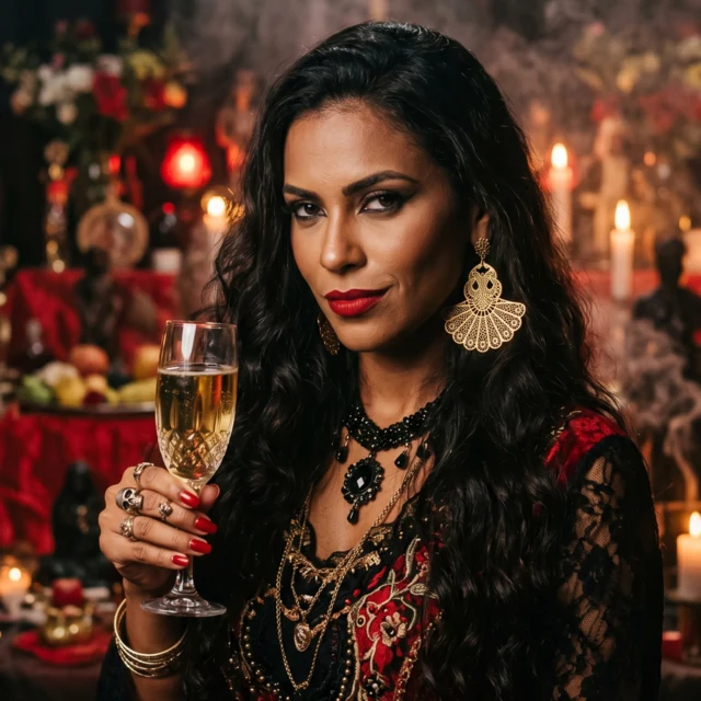 Avatar de Pombagira Rosa Negra dos Sete Cruzeiros da Calunga
