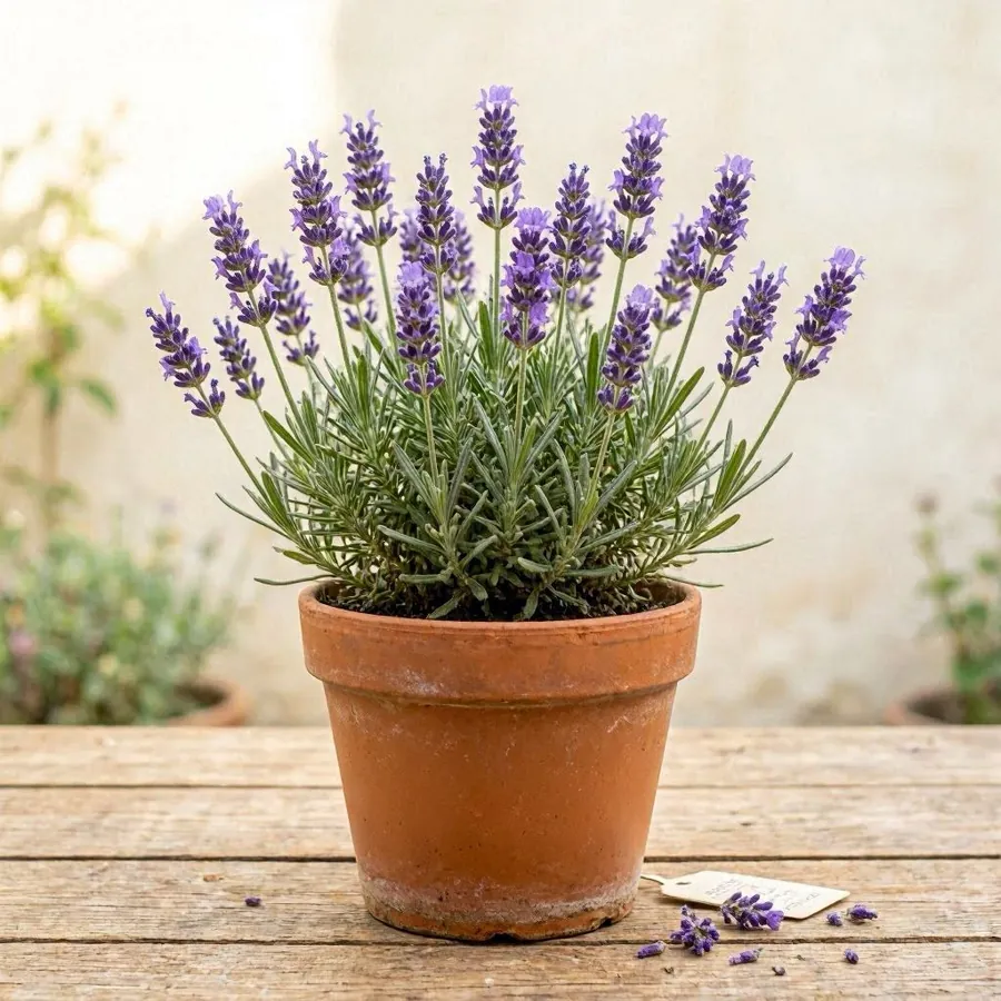 Foto da erva Alfazema (Lavanda)