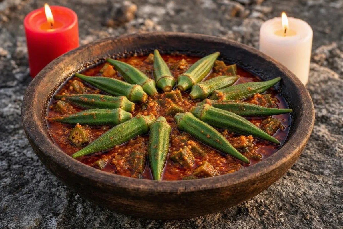 O que é amalá na Umbanda? A comida de Xangô, o quiabo da firmeza e o banquete do rei
