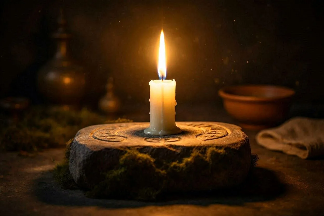 O que é firmeza na Umbanda e como firmar uma vela