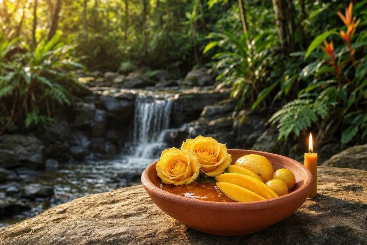 Oferenda: Oferenda na Cachoeira