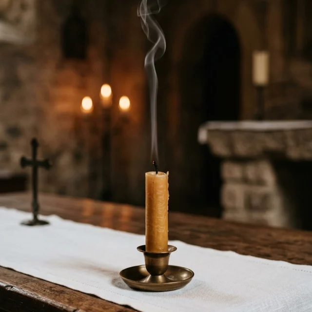 Vela que apaga sozinha